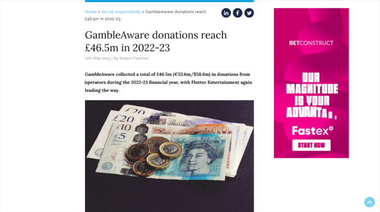 Record Industry Contributions, But Gambling Support Charities Fighting For Survival